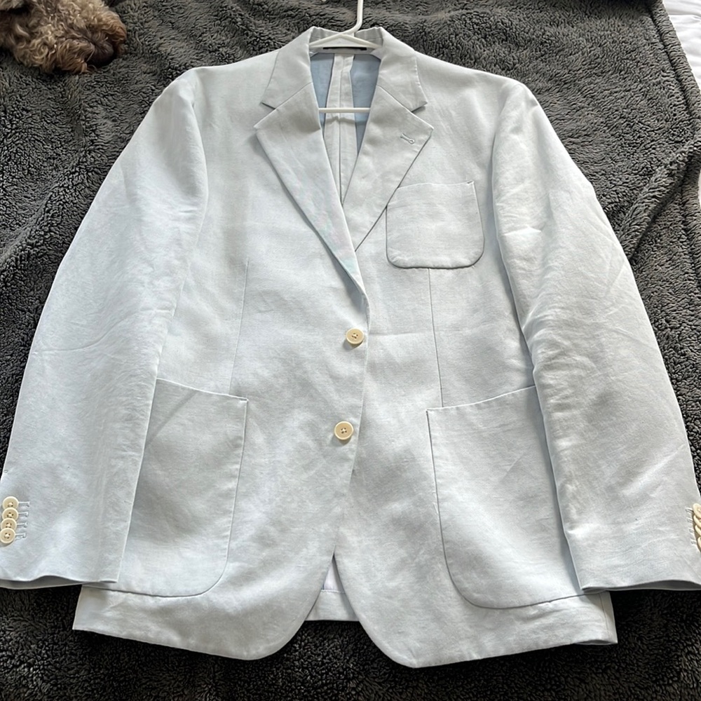 Arctic Blue Suit Jacket - Banana Republic